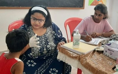 health checkup at geetanjali public school rewa